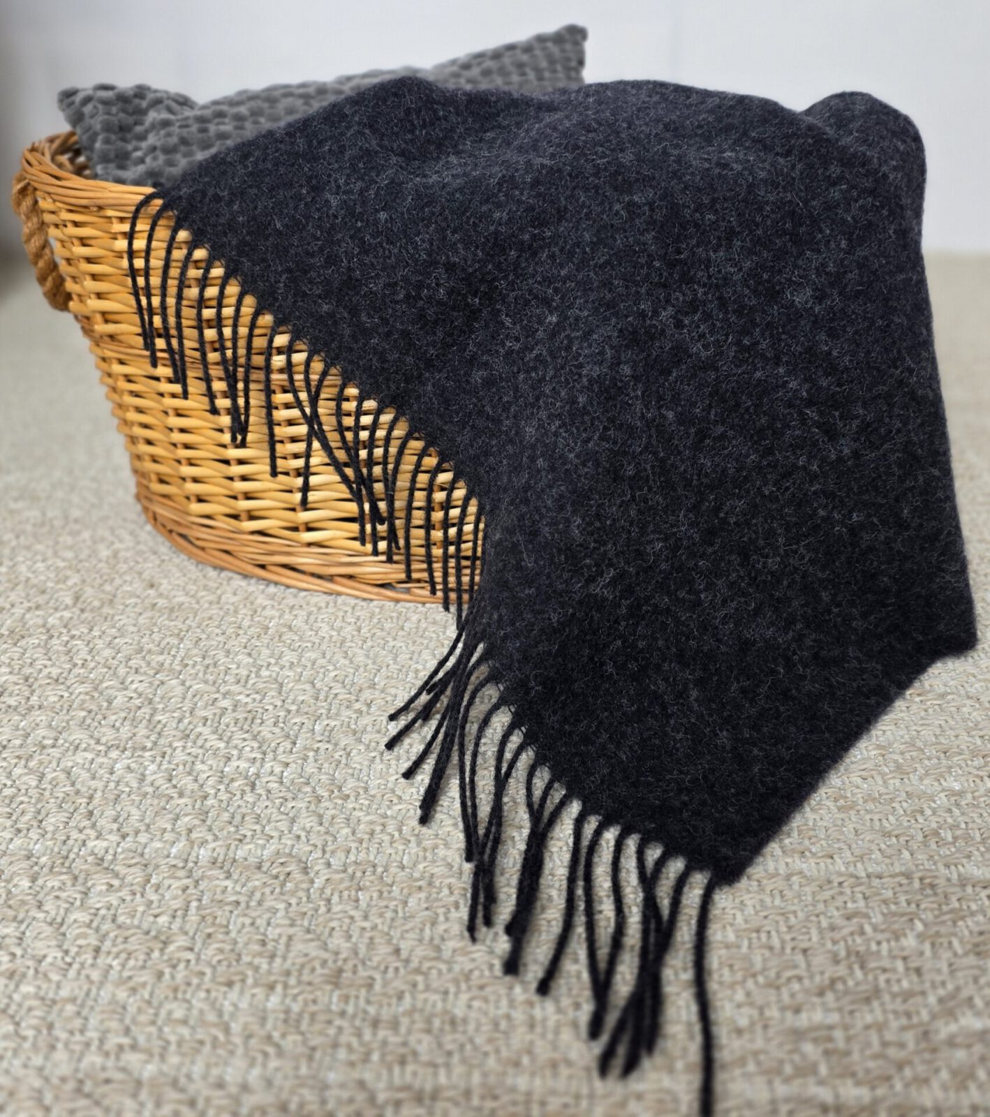 Wolldecken und Wollplaids