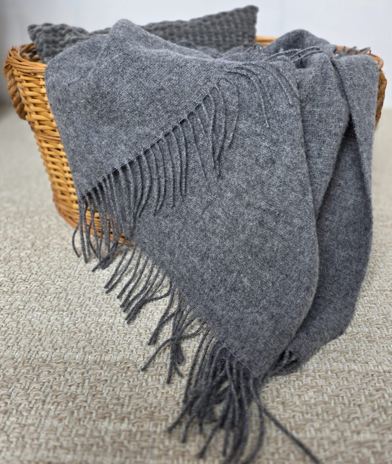 Wolldecken und Wollplaids