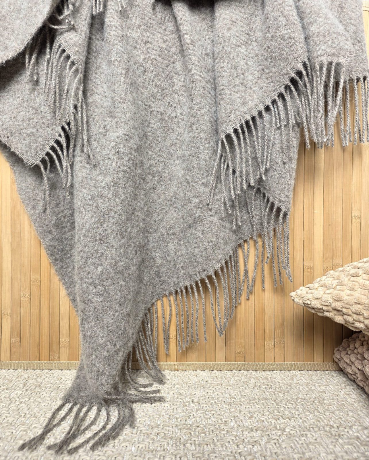 Wolldecken und Wollplaids