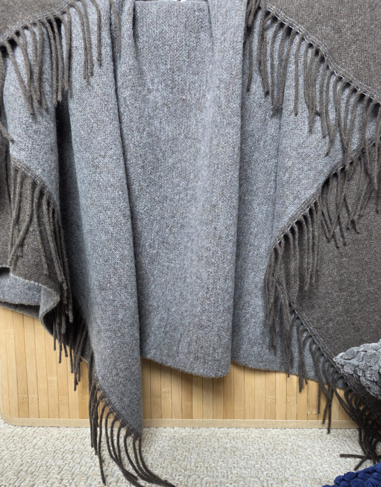 Wolldecken und Wollplaids