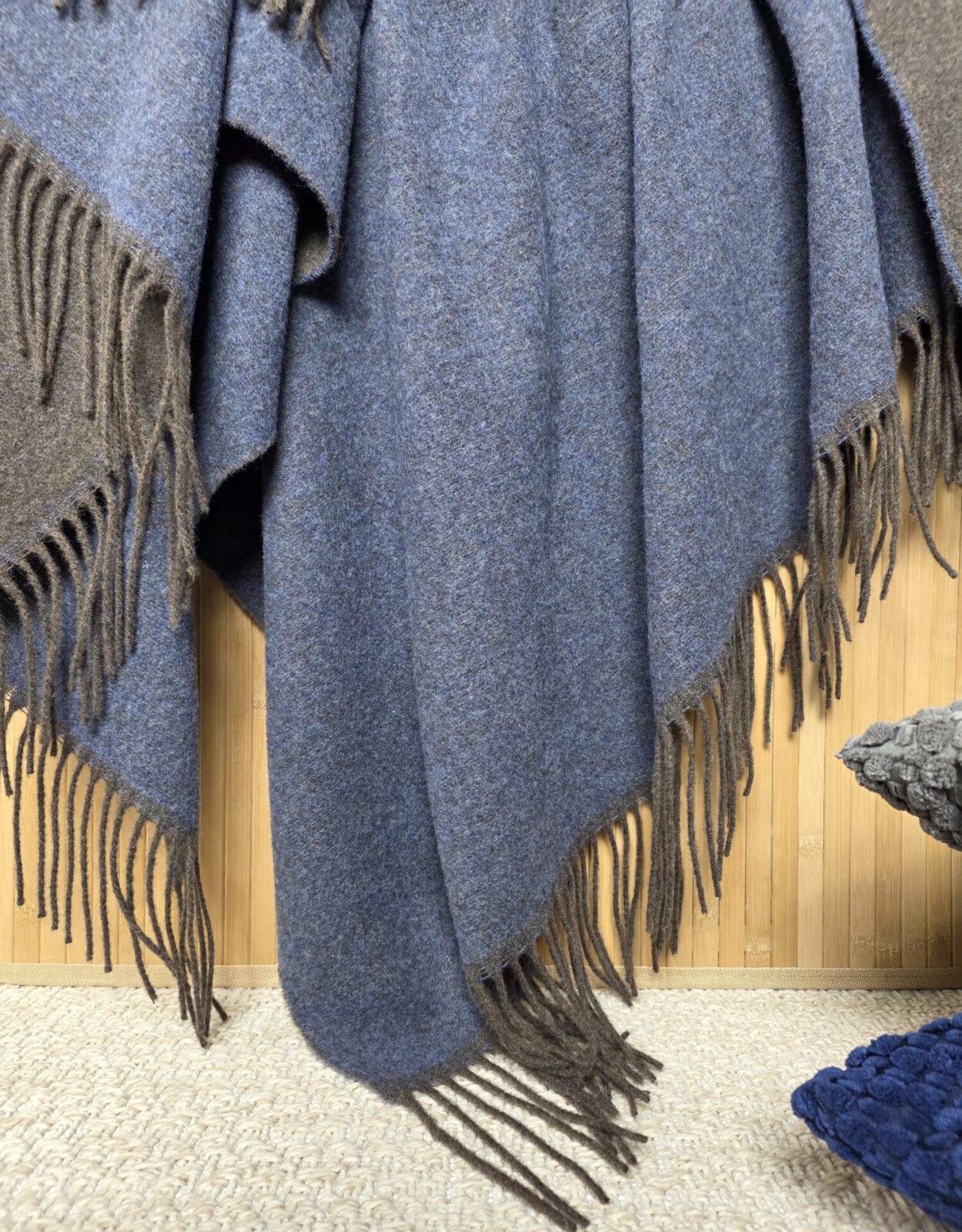 Wolldecken und Wollplaids