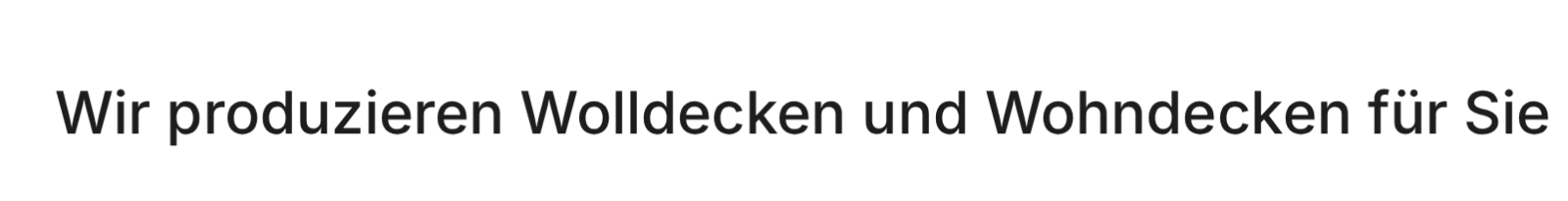 Wolldecken und Wollplaids