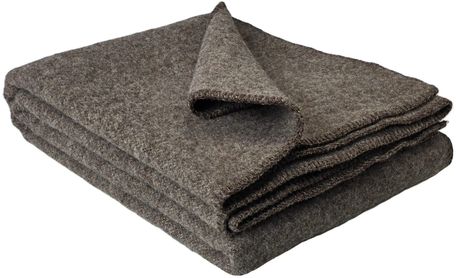 Wolldecken und Wollplaids