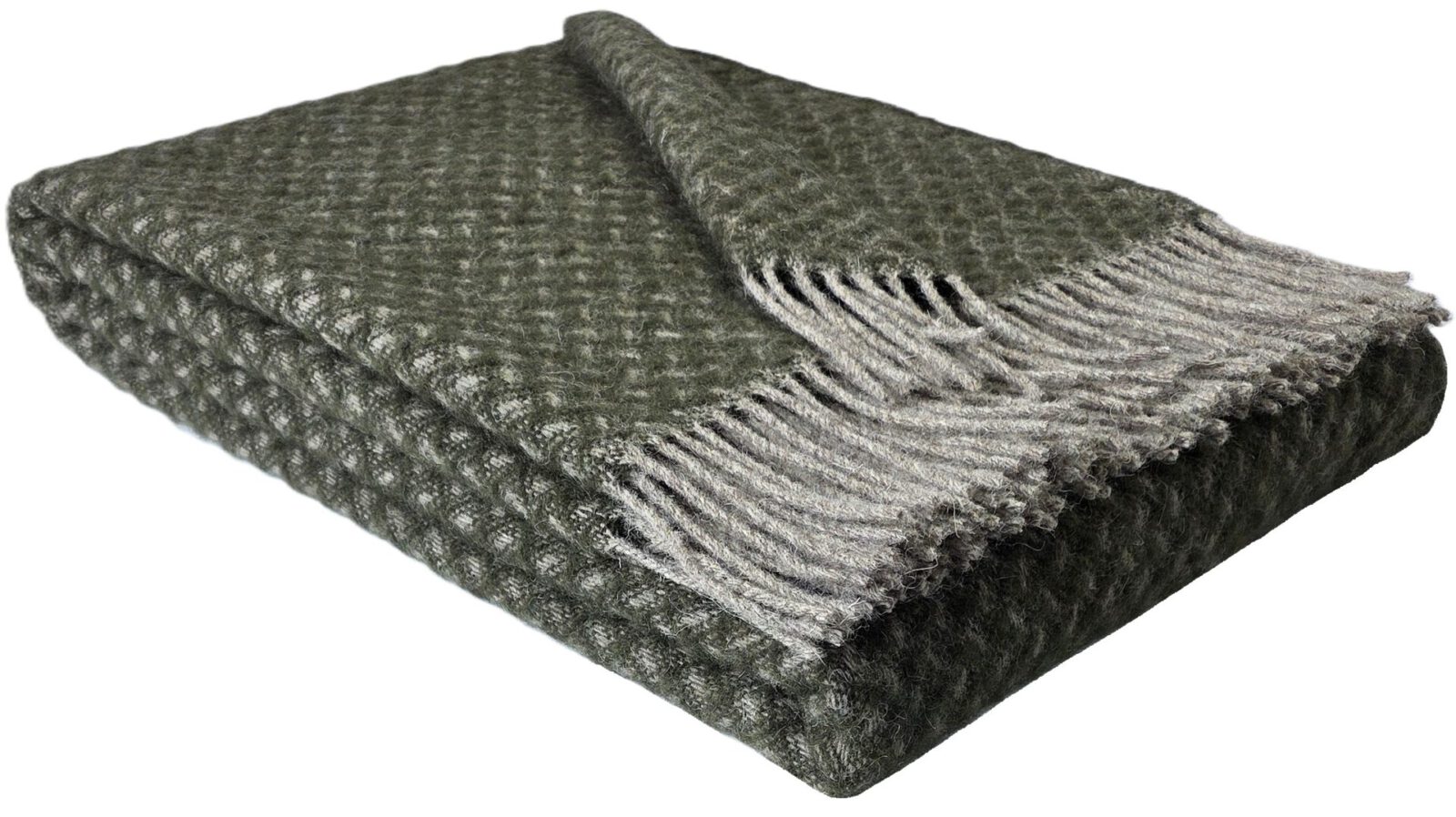 Wolldecken und Wollplaids