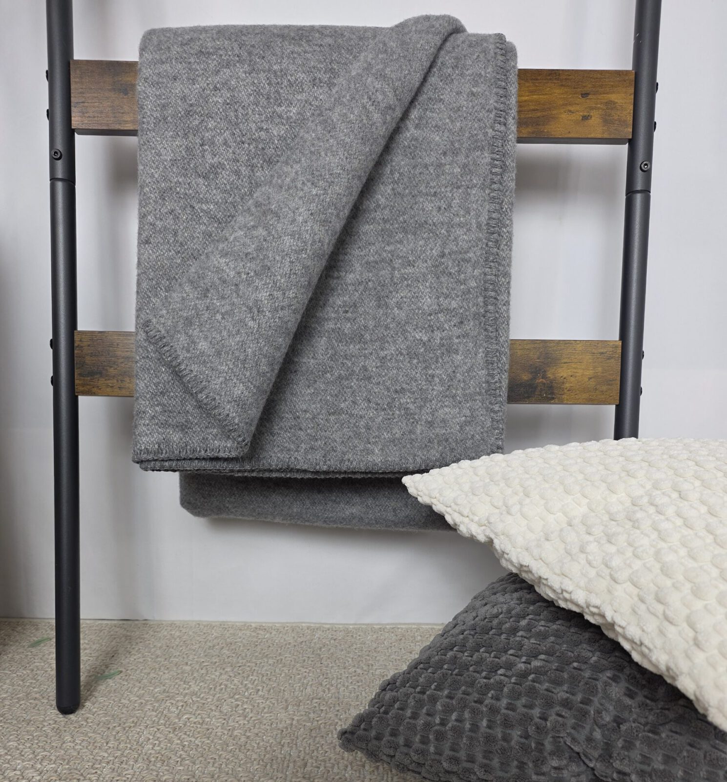 Wolldecken und Wollplaids