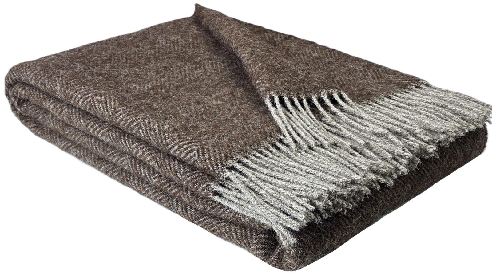 Wolldecken und Wollplaids