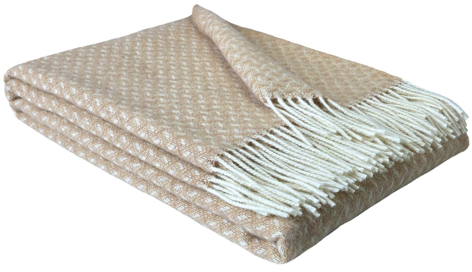 Wolldecken und Wollplaids