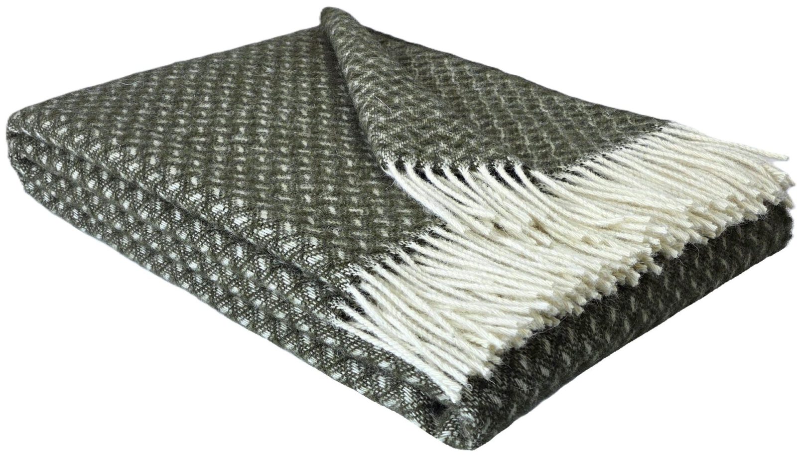 Wolldecken und Wollplaids
