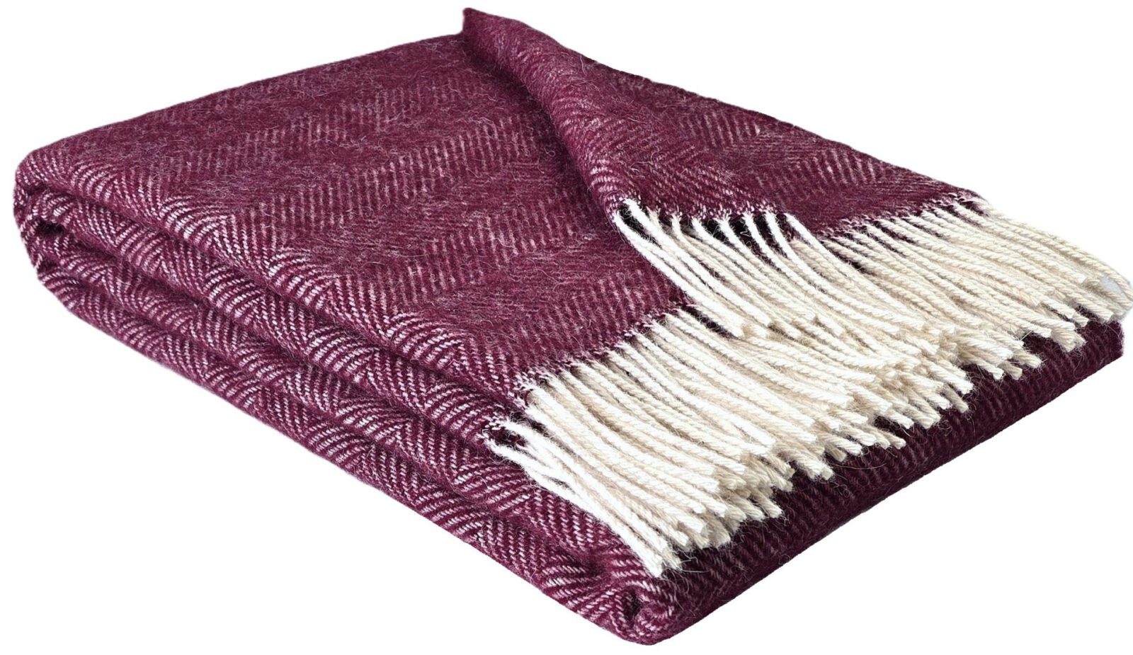 Wolldecken und Wollplaids