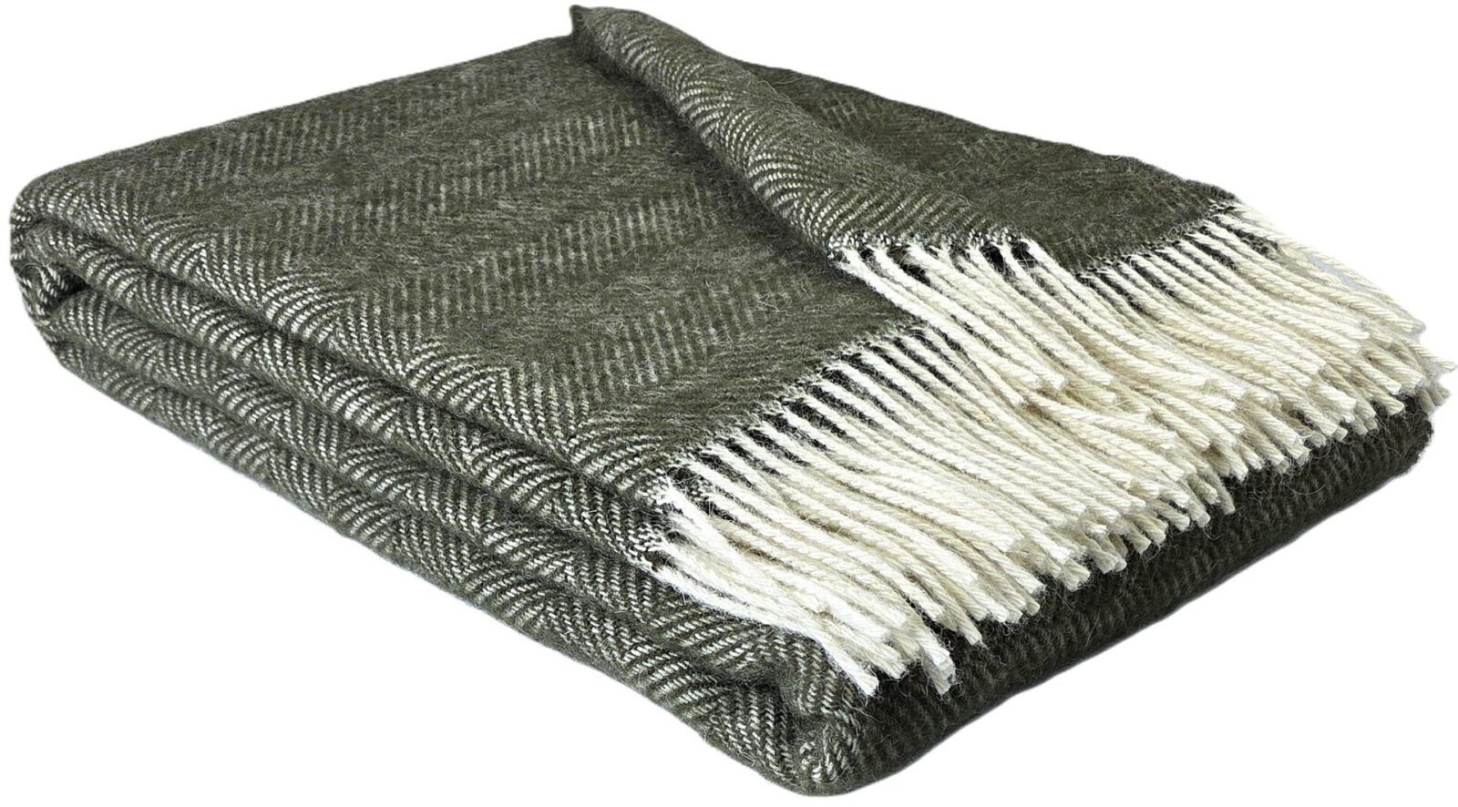 Wolldecken und Wollplaids