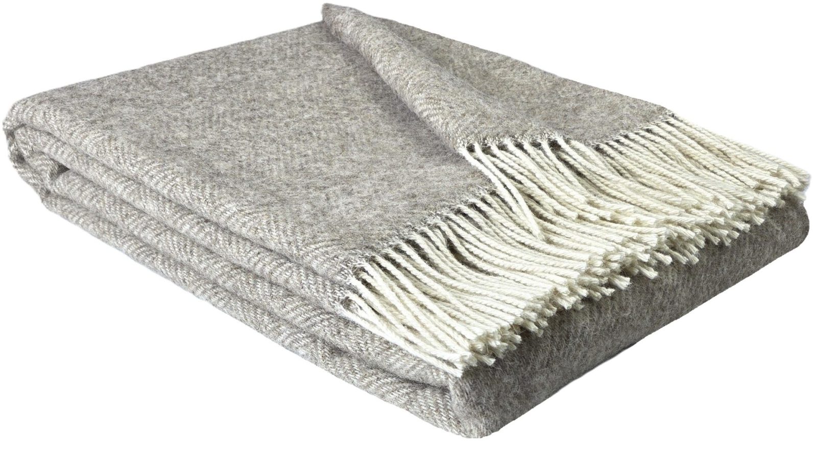 Wolldecken und Wollplaids