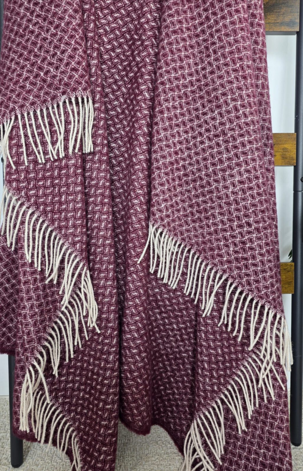 Wolldecken und Wollplaids