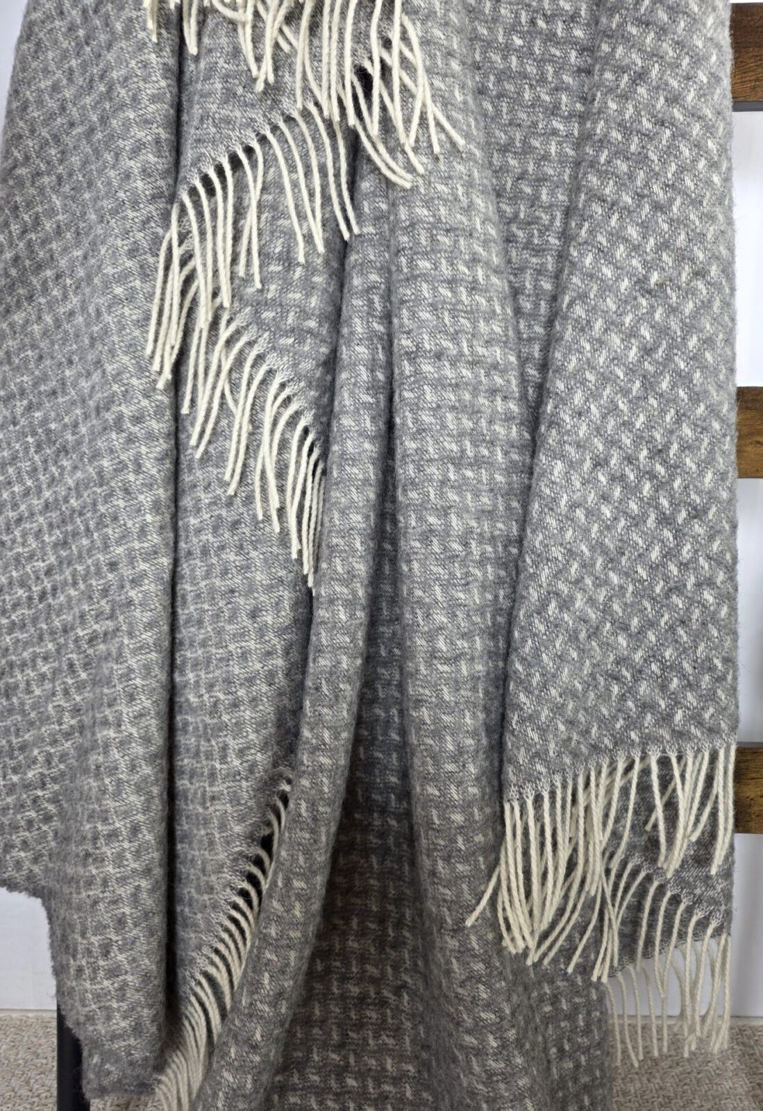 Wolldecken und Wollplaids