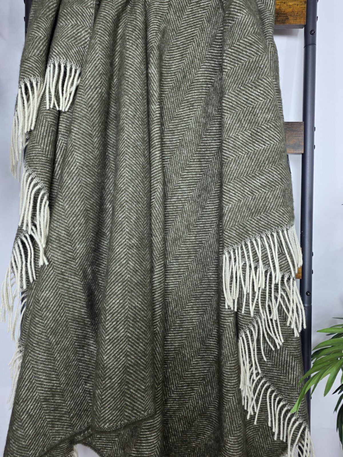 Wolldecken und Wollplaids