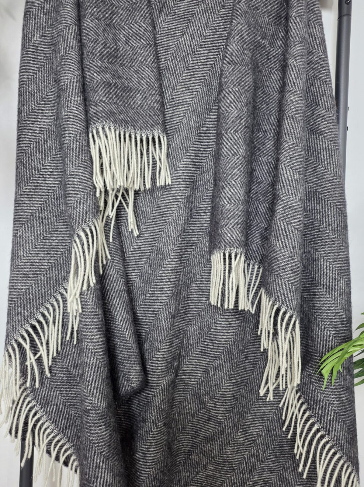 Wolldecken und Wollplaids