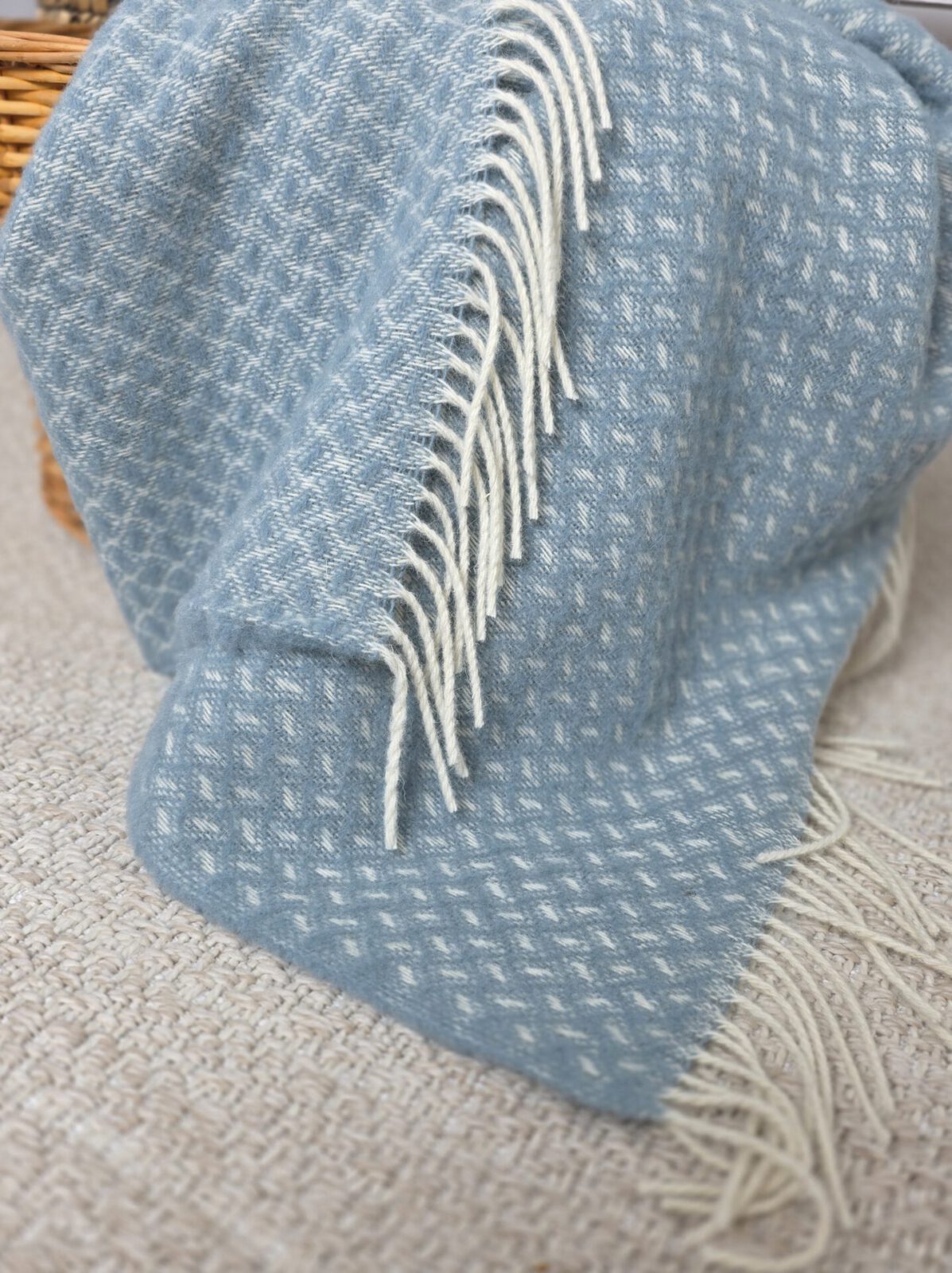Wolldecken und Wollplaids