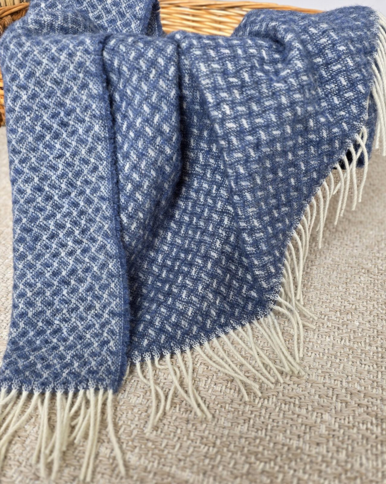 Wolldecken und Wollplaids