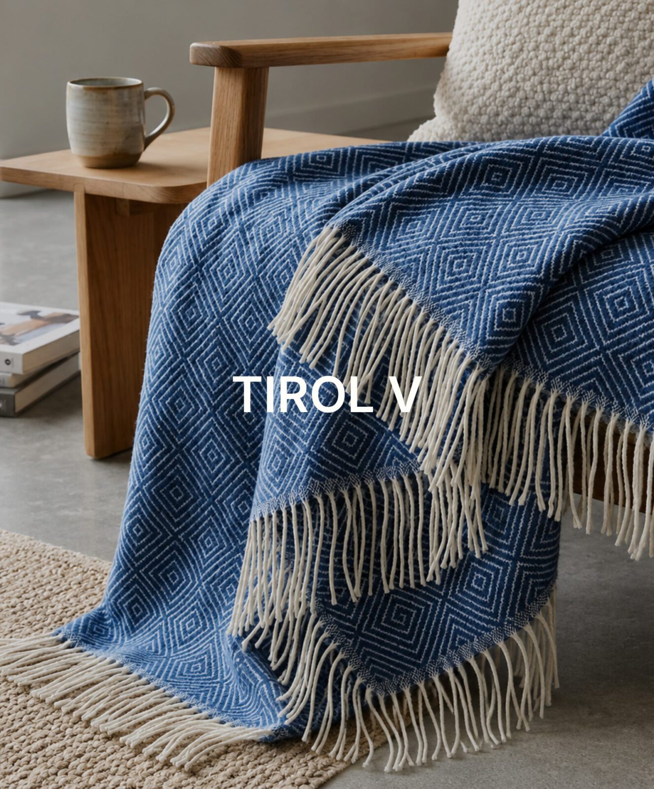 Wolldecken und Wollplaids