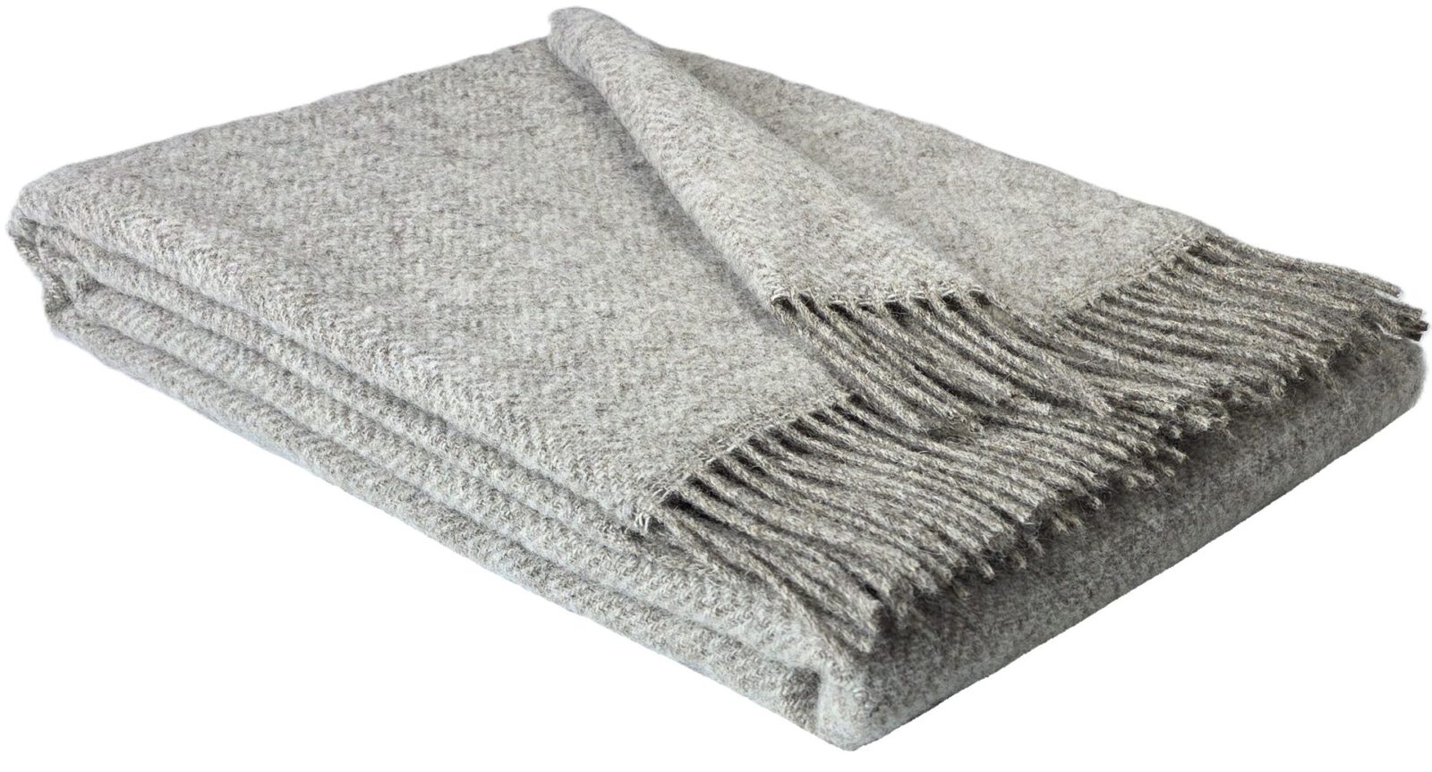 Wolldecken und Wollplaids
