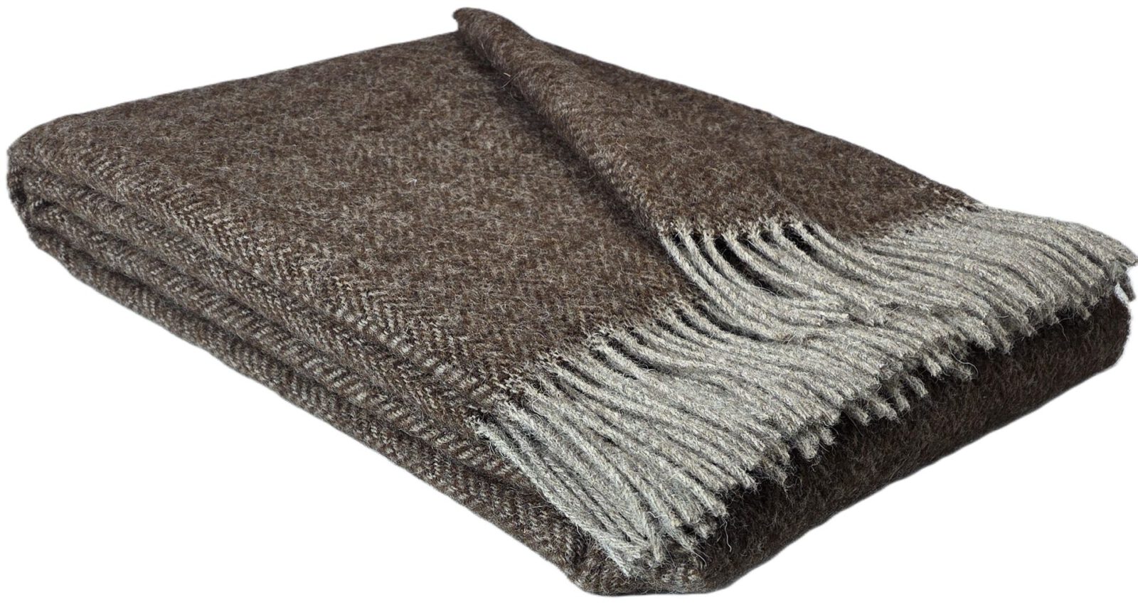 Wolldecken und Wollplaids