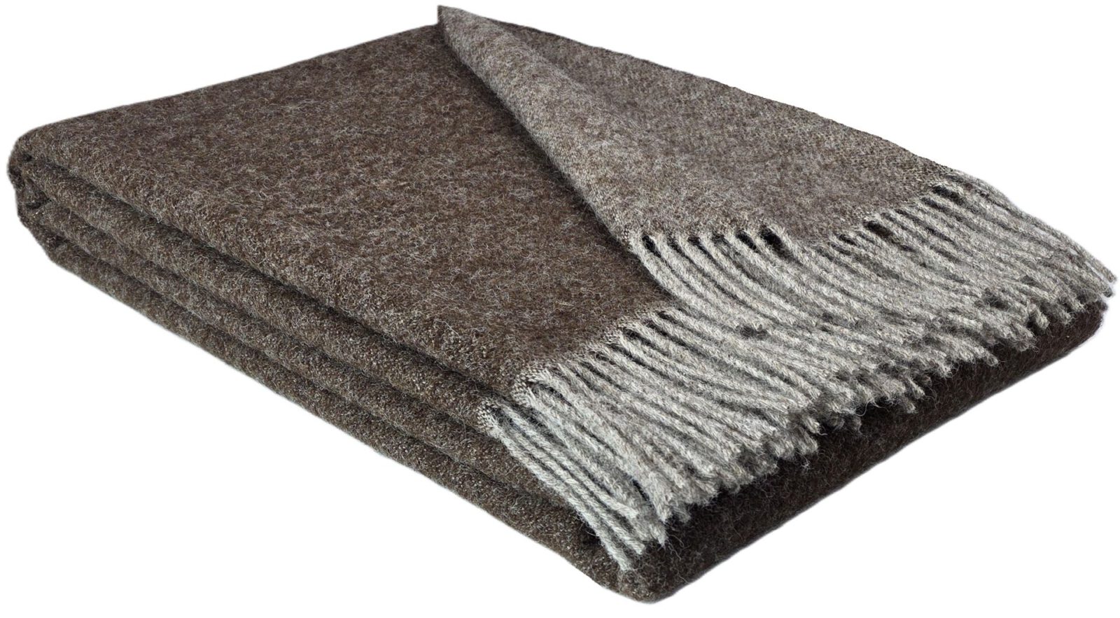 Wolldecken und Wollplaids
