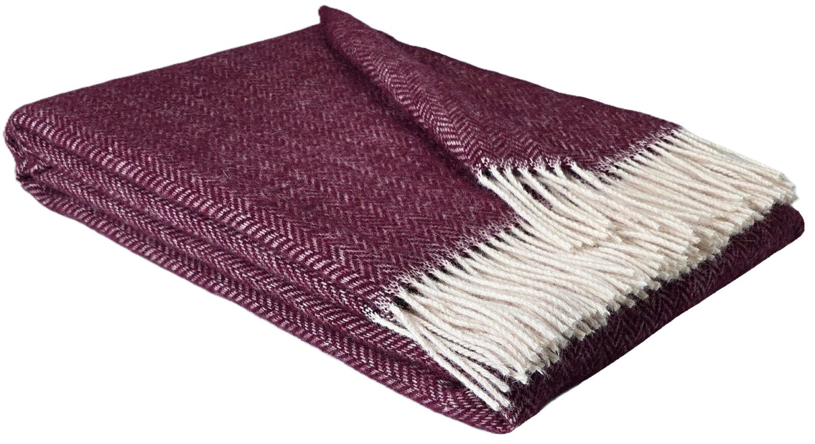 Wolldecken und Wollplaids