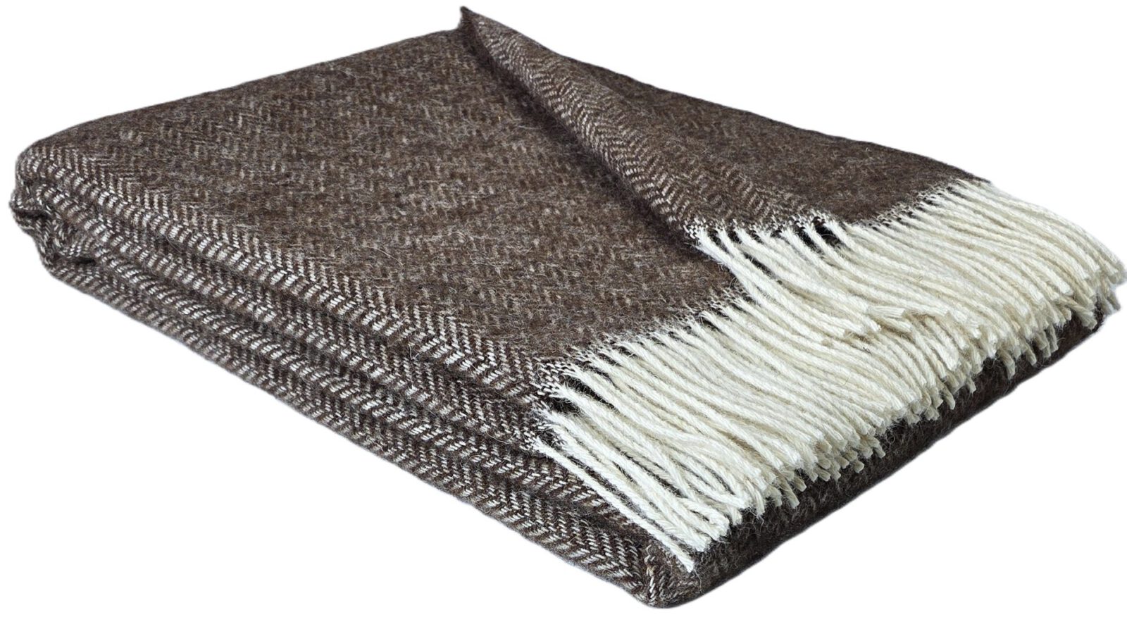 Wolldecken und Wollplaids