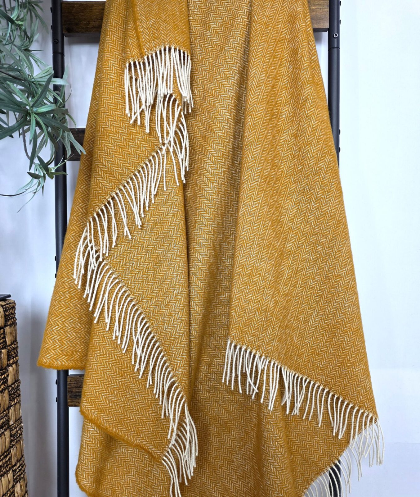 Wolldecken und Wollplaids
