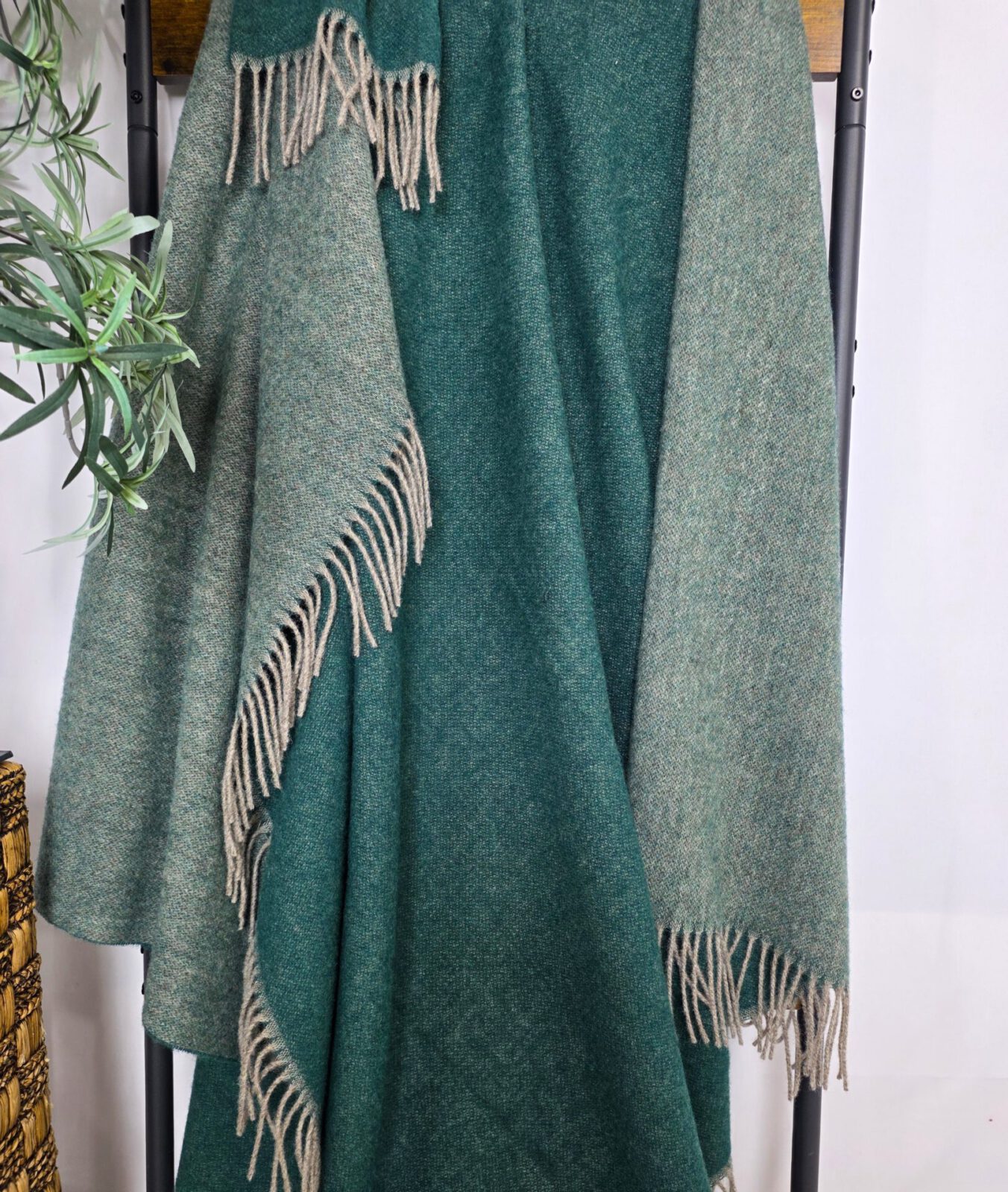 Wolldecken und Wollplaids
