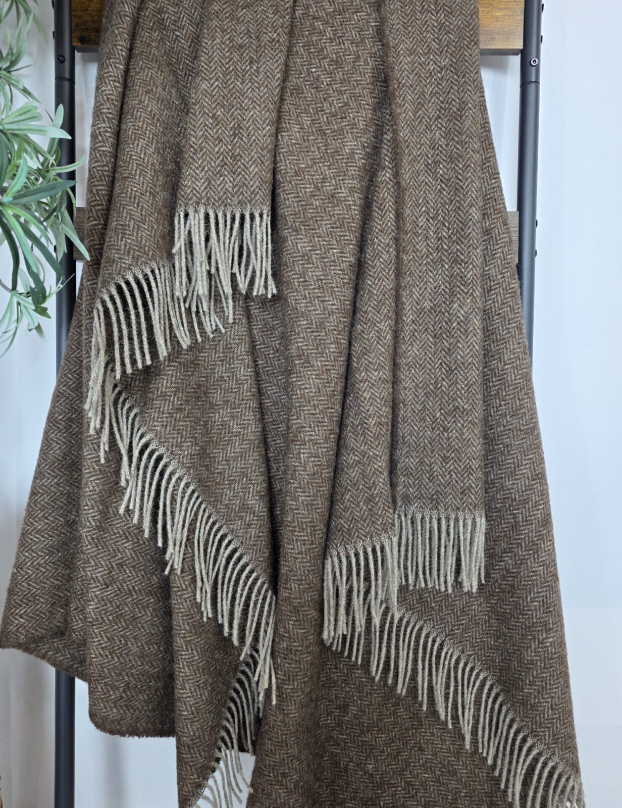 Wolldecken und Wollplaids