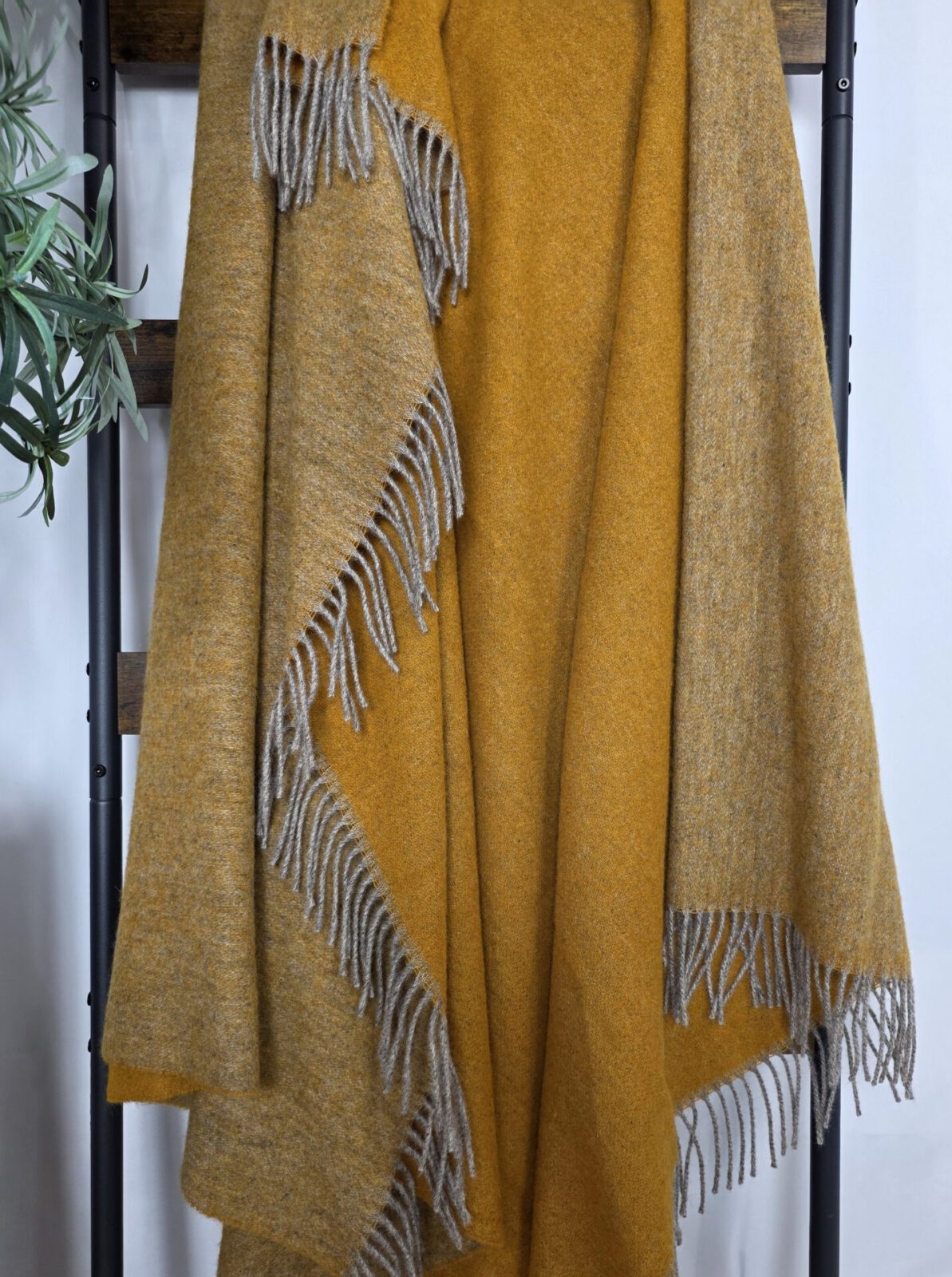 Wolldecken und Wollplaids