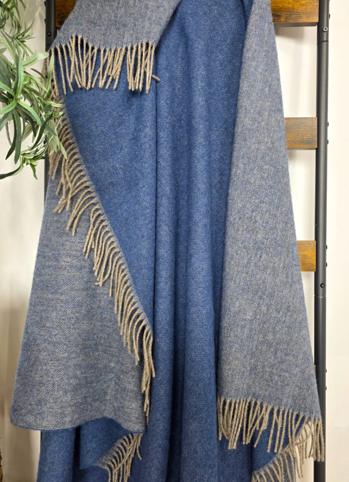 Wolldecken und Wollplaids