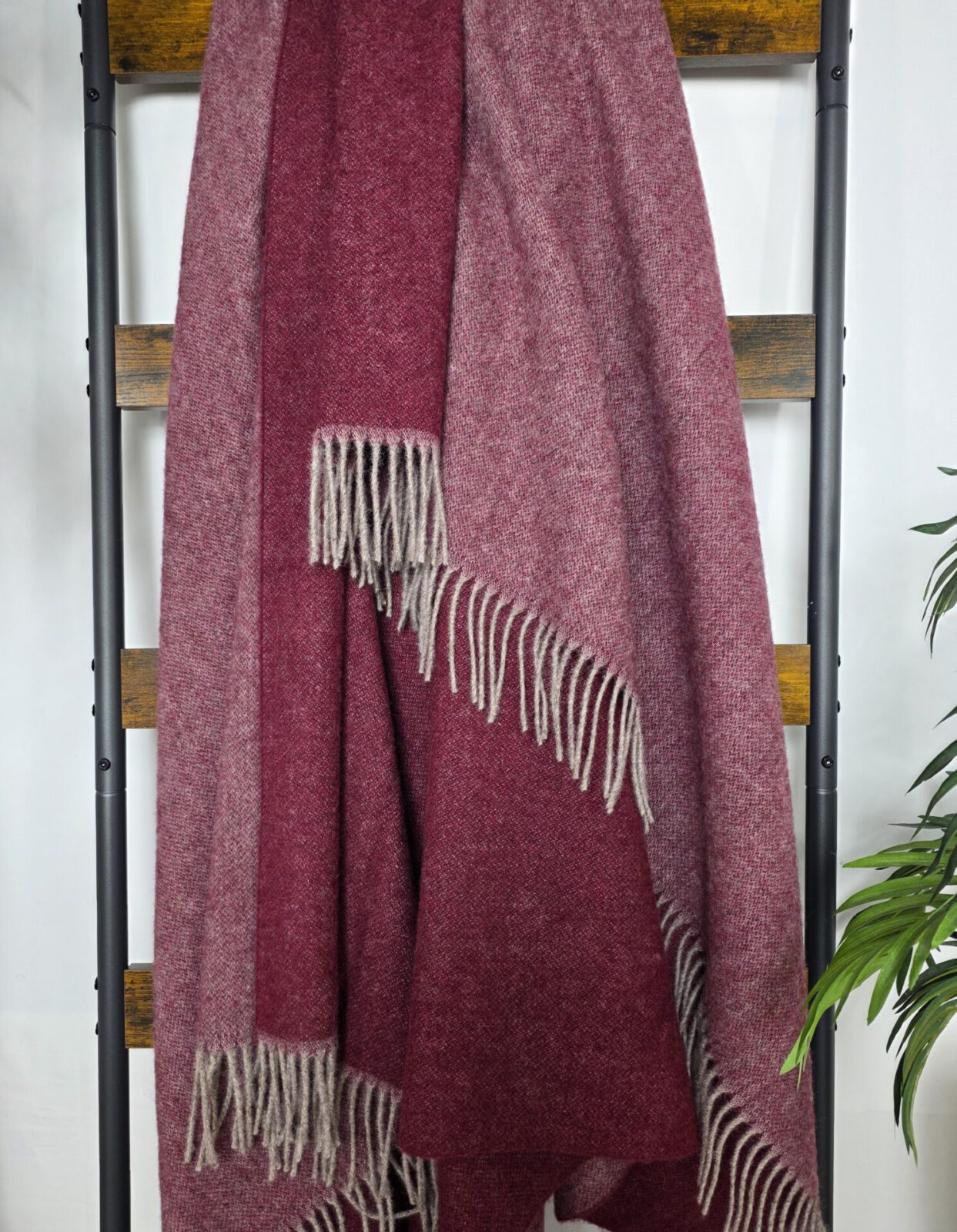 Wolldecken und Wollplaids