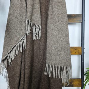 Alternative view of Wollplaid & Wolldecke "Tirol DF" taupe-braun