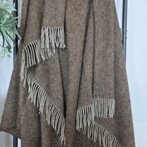Alternative view of Wollplaid & Wolldecke "Nord A" taupe-braun