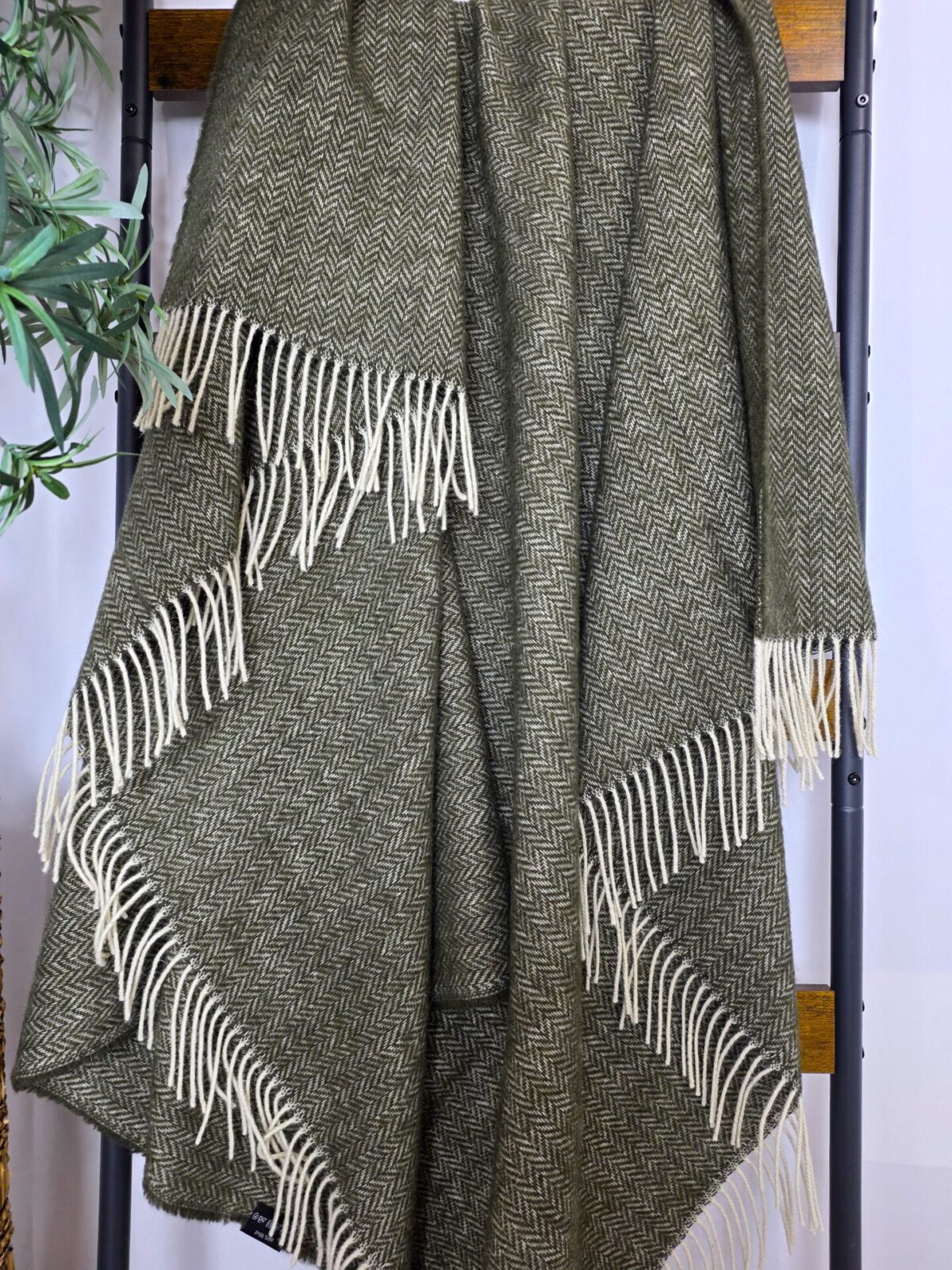 Wolldecken und Wollplaids