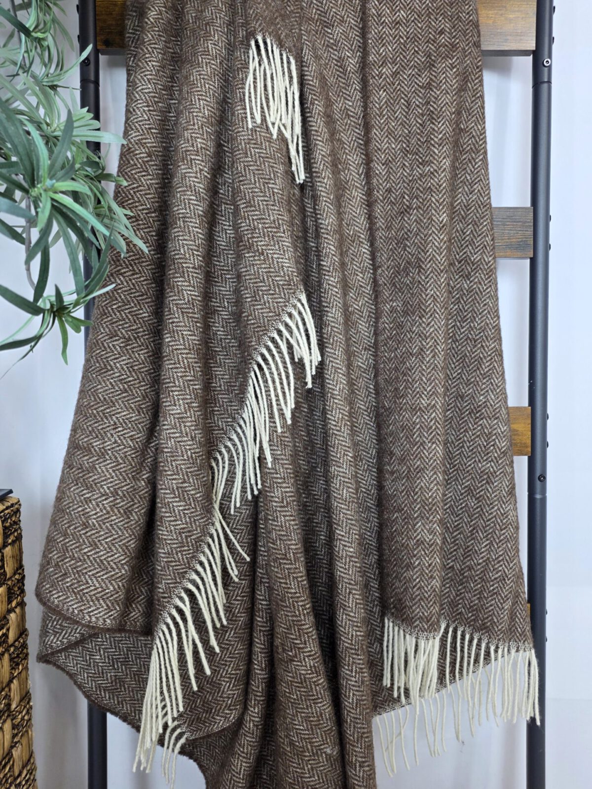Wolldecken und Wollplaids