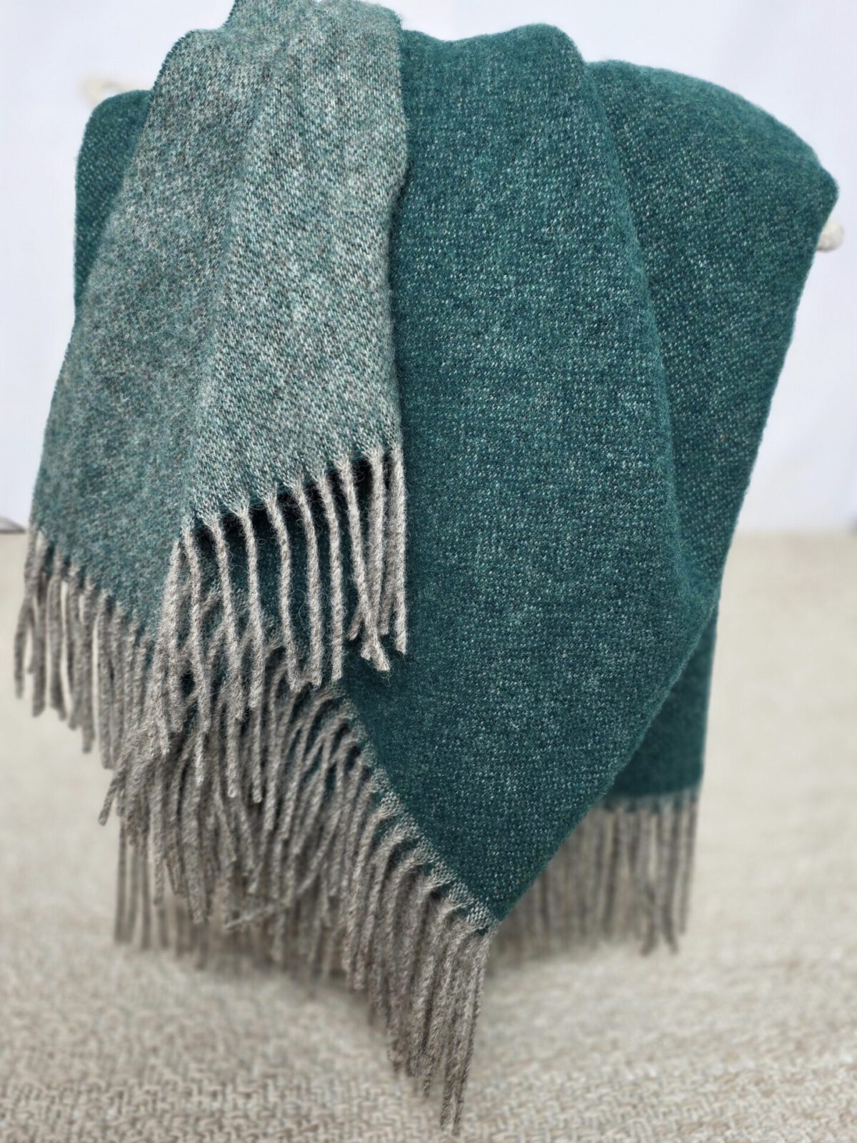 Wolldecken und Wollplaids