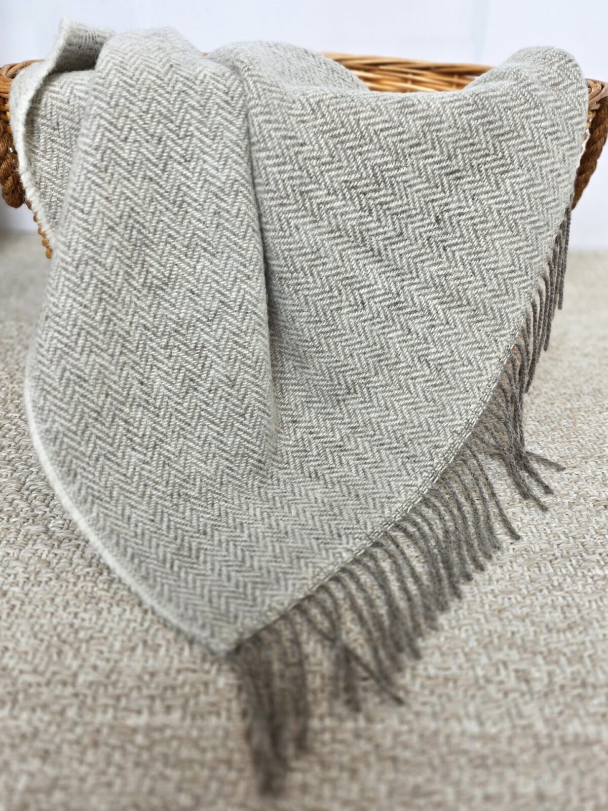 Wolldecken und Wollplaids