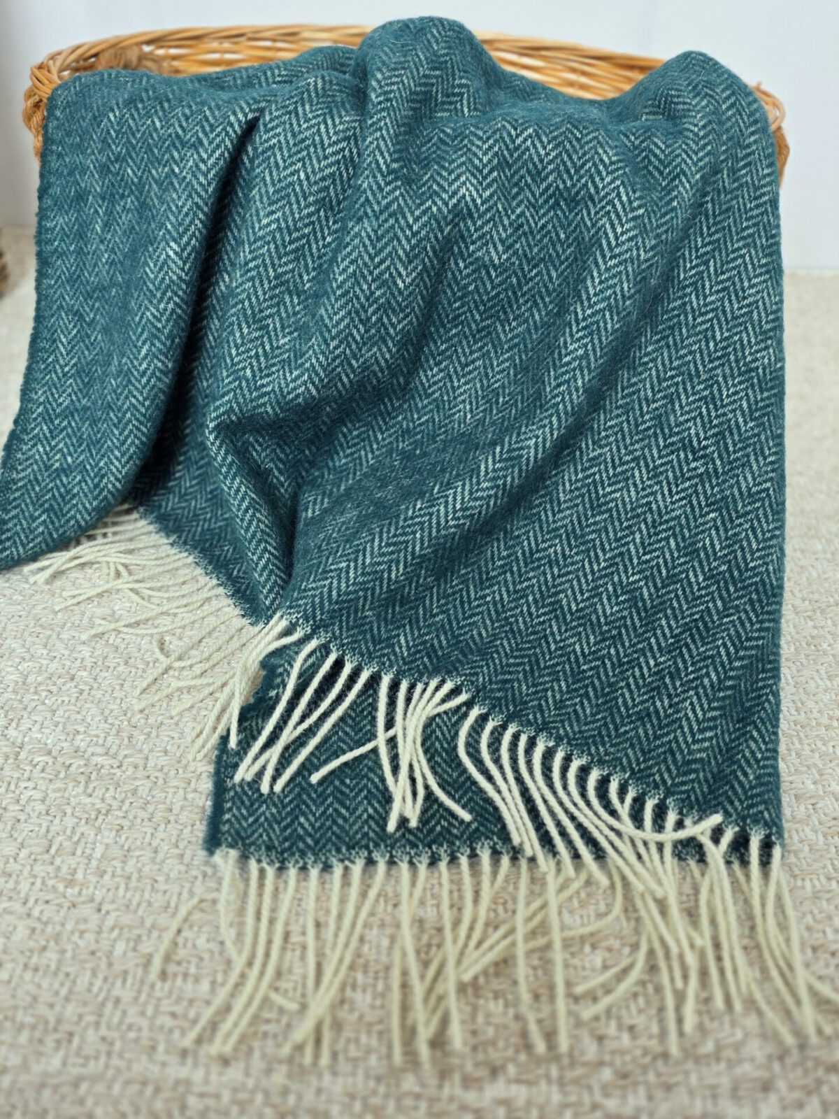 Wolldecken und Wollplaids