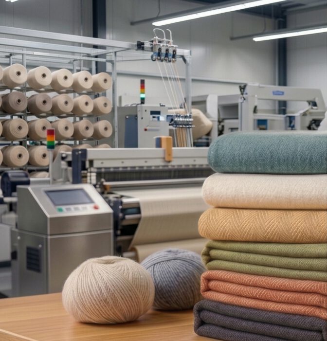 Wolldecken und Wollplaids
